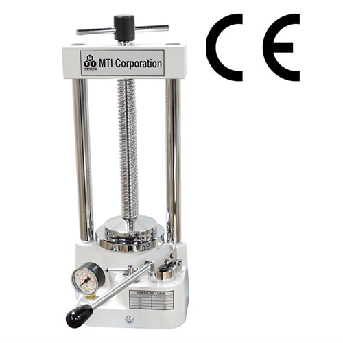 15T Compact Hydraulic Pellet Press for use in Glove-box - Made in Europe - YLJ-15(부가세별도)