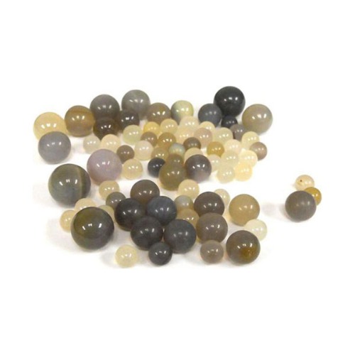 Agate Milling Ball (10～19mm diam.), 20 Balls/Qty -EQ-AGball