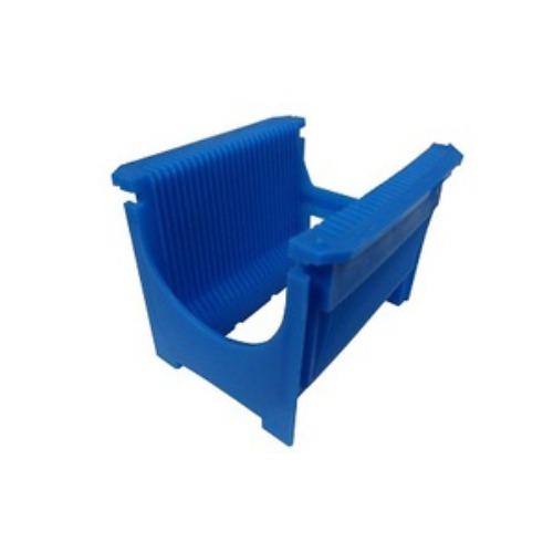 2&quot; diameter Blue wafer Carrier for Wafer Cleaning (Capacity: 25) - Blue-PP-2-25