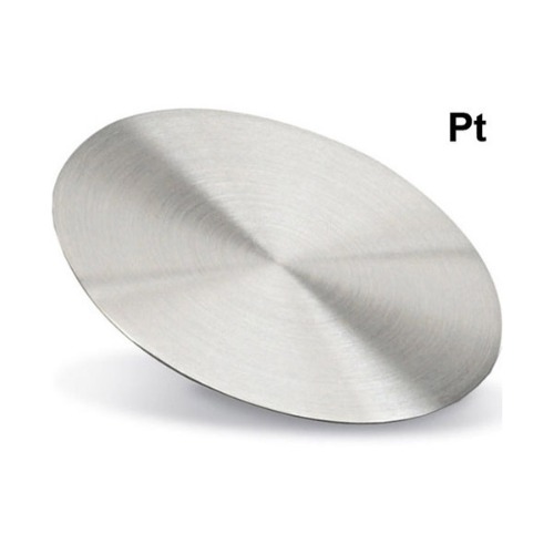 High purity platinum (Pt) target, 57mm dia.x0.12mm 4N -EQ-TGT-PT