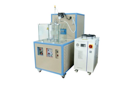 15KW Induction Heating System with 5&quot; Quartz Tube &amp; Temp.-Controller up to 2200ºC - SP-50KTC