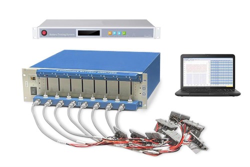 8 Channel Battery &amp; Supercapacitor Analyzer ( 0.5mA - 6A @ 0- 5V ) w/ Laptop &amp; Software - BST8-A6V0