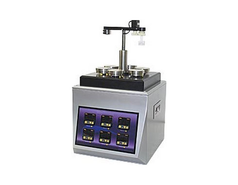 6 Position Compact SILAR Coating System with Stirrer &amp; Heater - PTL-SC-6S-LD