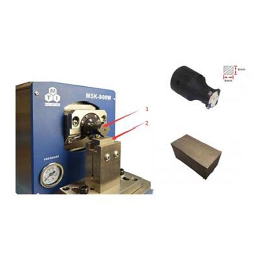 Replacement anvil and replacement horn for the MSK800 ultrasonic welder, MTI-MSK800W-HORN