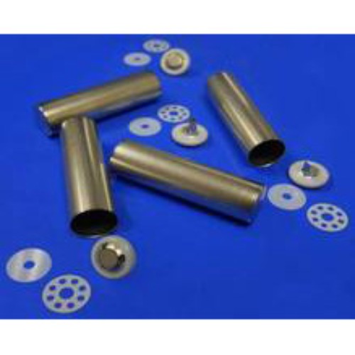 AA Size (14500 ) Cylinder Cell Case with Anti-Explosive Cap (Built-in PTC) &amp; Insulation O-ring - 100 Pcs/package - EQ-Lib-AA