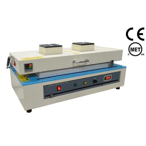Large Automatic Film Coater (12&quot; W x 24&quot; L) w/ Heating Cover and Wide Adjustable Doctor Blade - MSK-AFA-II-VC-H