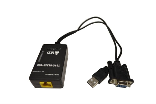 1ft RS232-to-USB Adapter for connecting the analyzer to USB port on computer - EQ-BACC-8D
