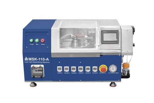 Automatic Single Channel Assembling Machine for All Types of Coin Cells - MSK-110-A